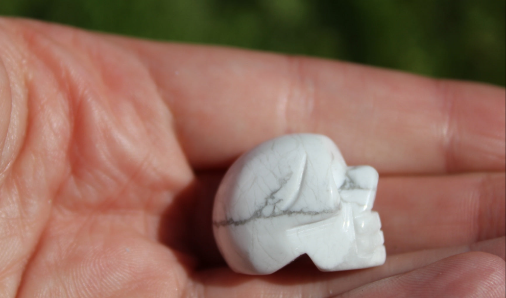 Howlite Small Skulls