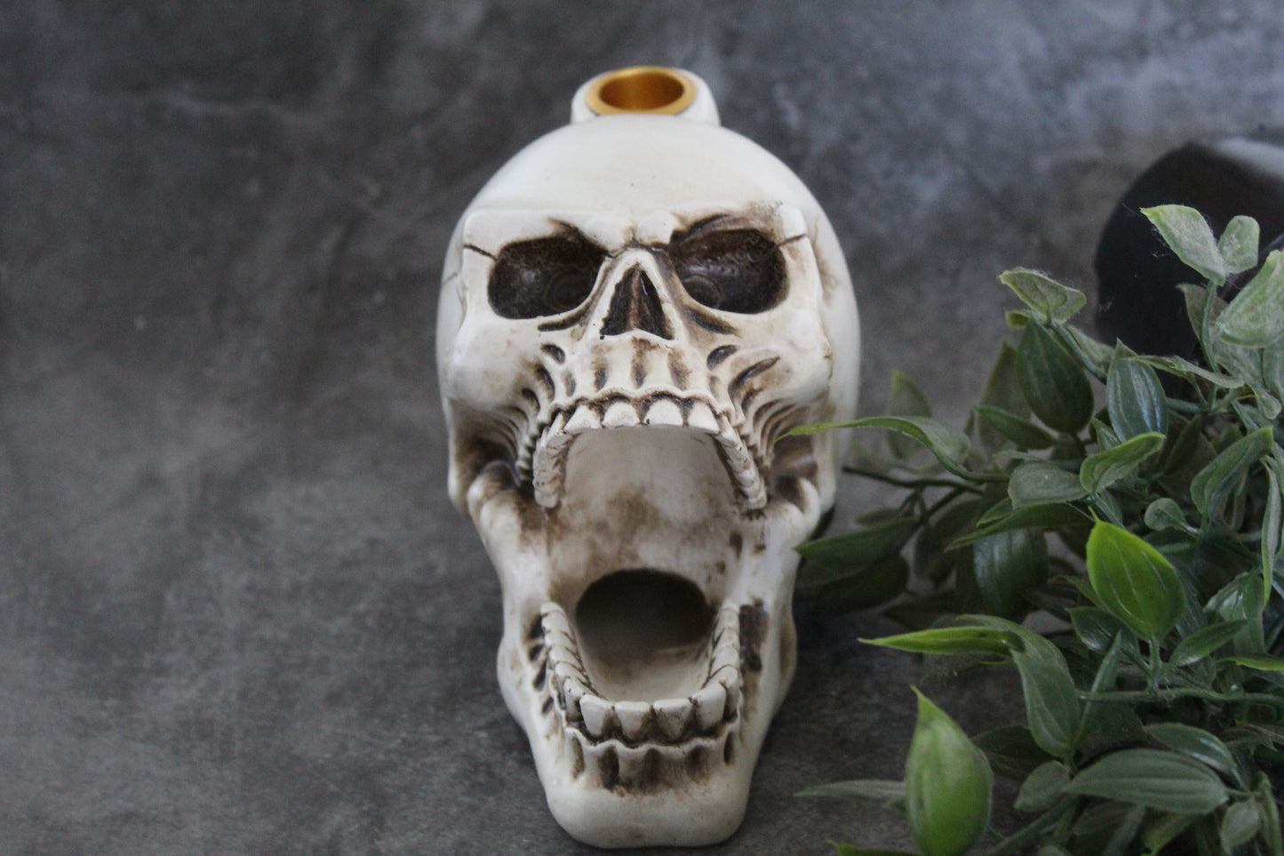 Skull BackFlow Incense Burner