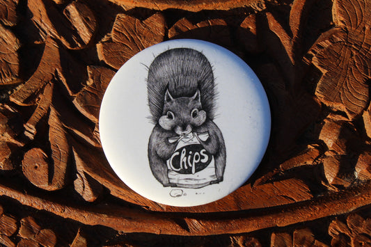 Chippy The Squirrel Magnets