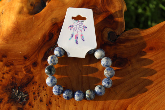 Sodalite Large Beaded Bracelet