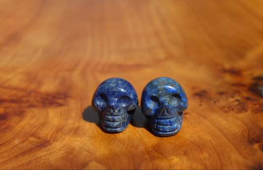 Lapis Lazuli Small Skulls