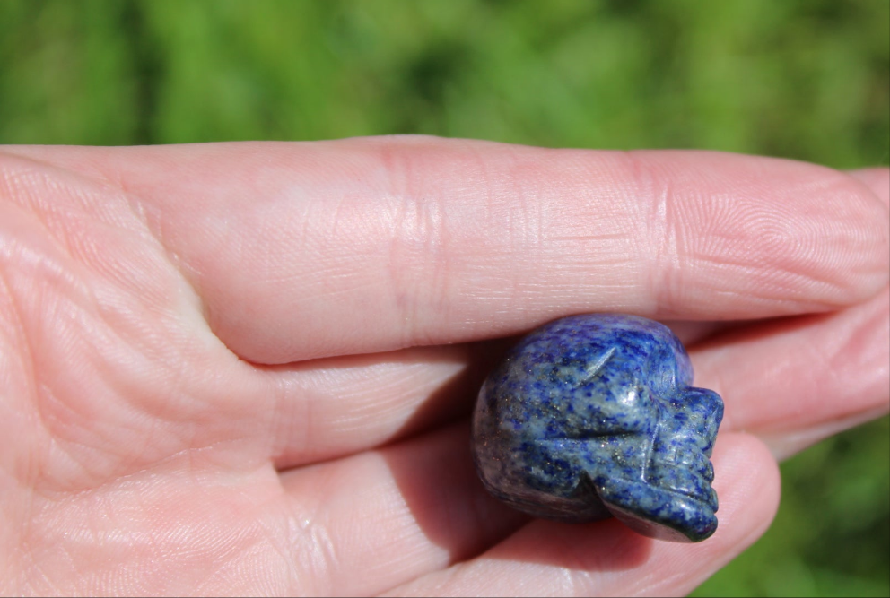 Lapis Lazuli Small Skulls