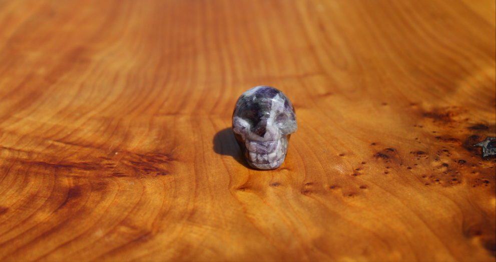 Amethyst Small Skull