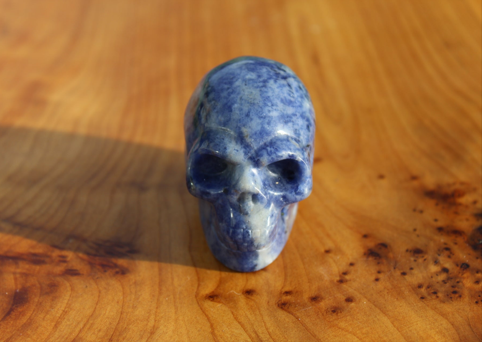 Sodalite Skull
