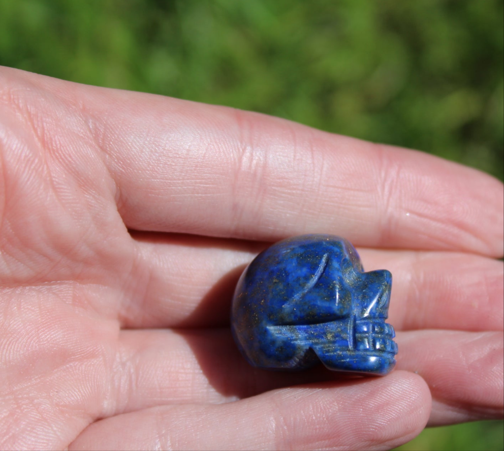 Lapis Lazuli Small Skulls