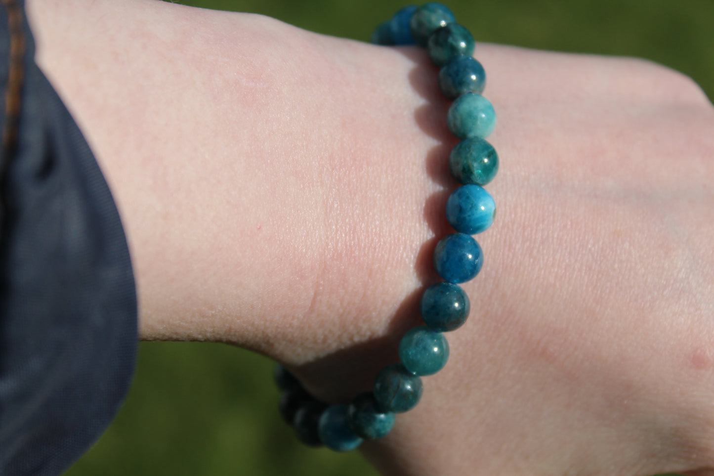 Blue Apatite Bracelet