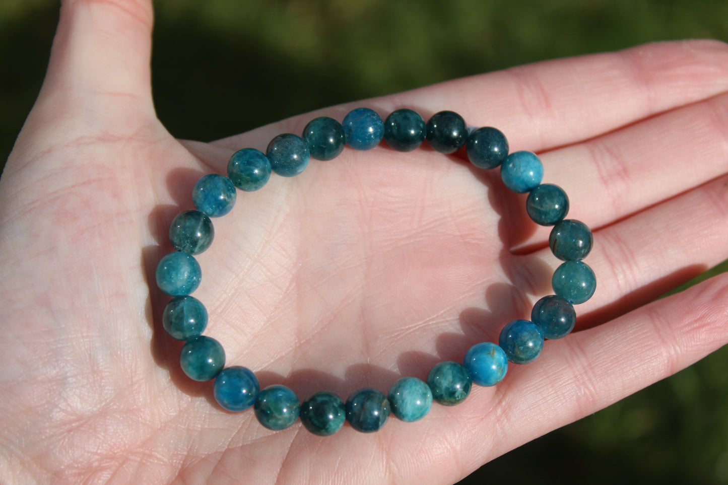 Blue Apatite Bracelet