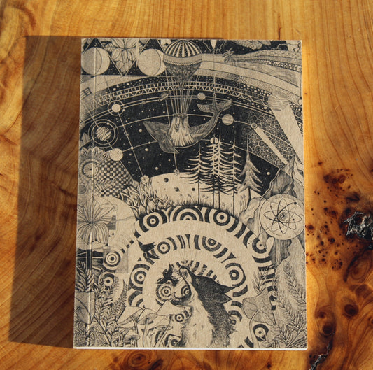 Cosmos Fox Small Notebook