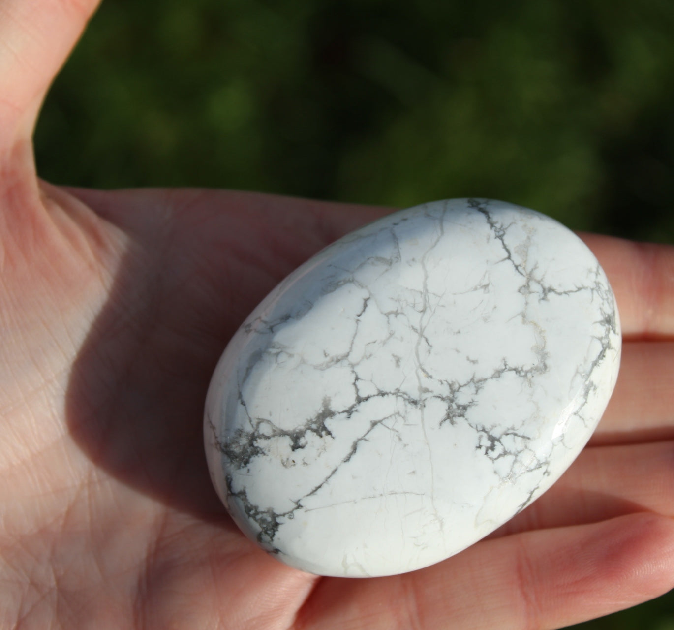 Howlite Palmstone