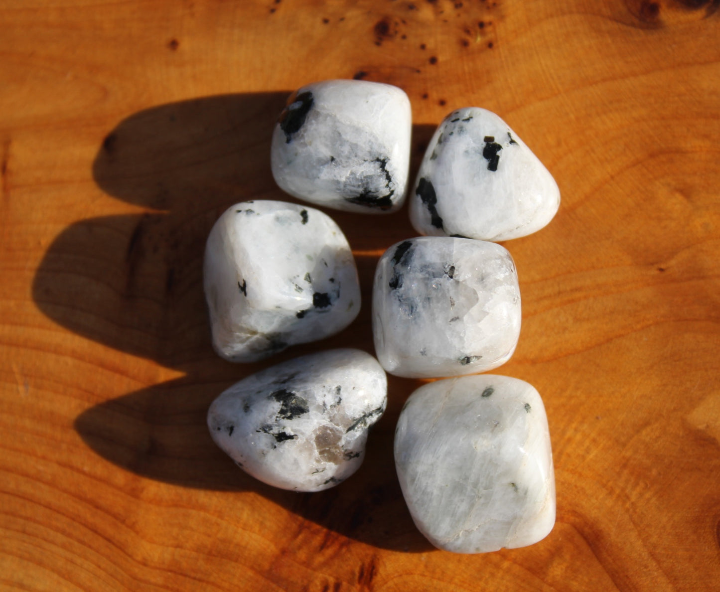 Rainbow Moonstone Tumblestones