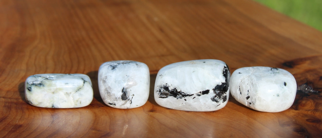 Rainbow Moonstone Tumblestones