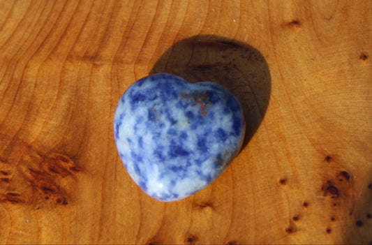 Sodalite Polished Heart