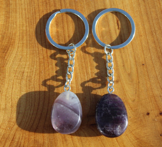 Amethyst Keyrings