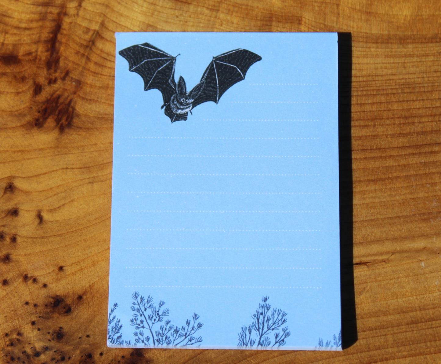 Bat Note Pad A7