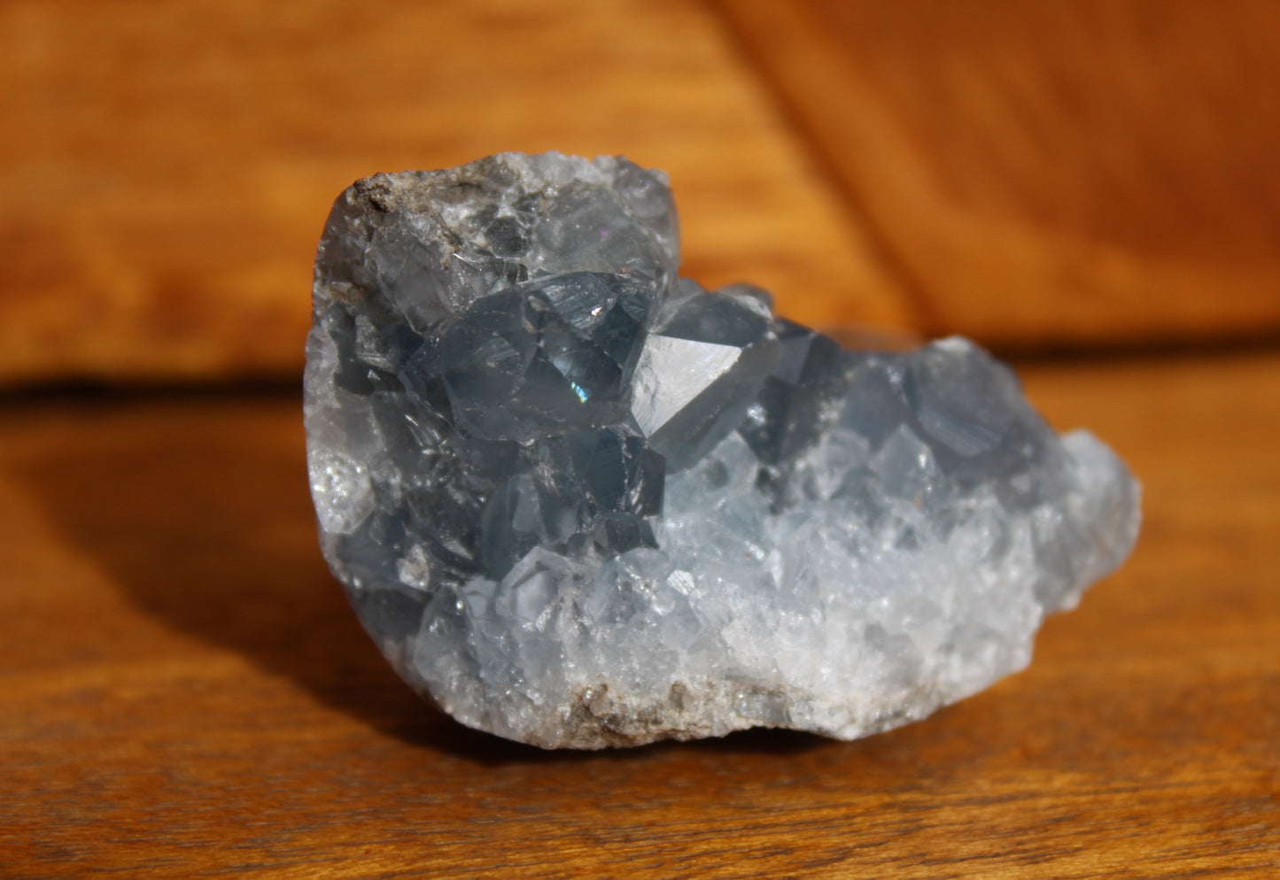 Blue Celestite Cluster