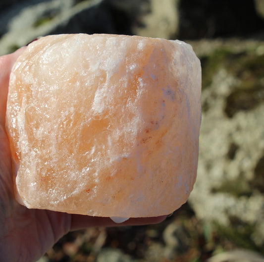 Himalayan Salt Candle Holder