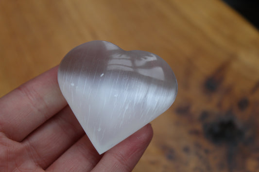 Selenite Heart