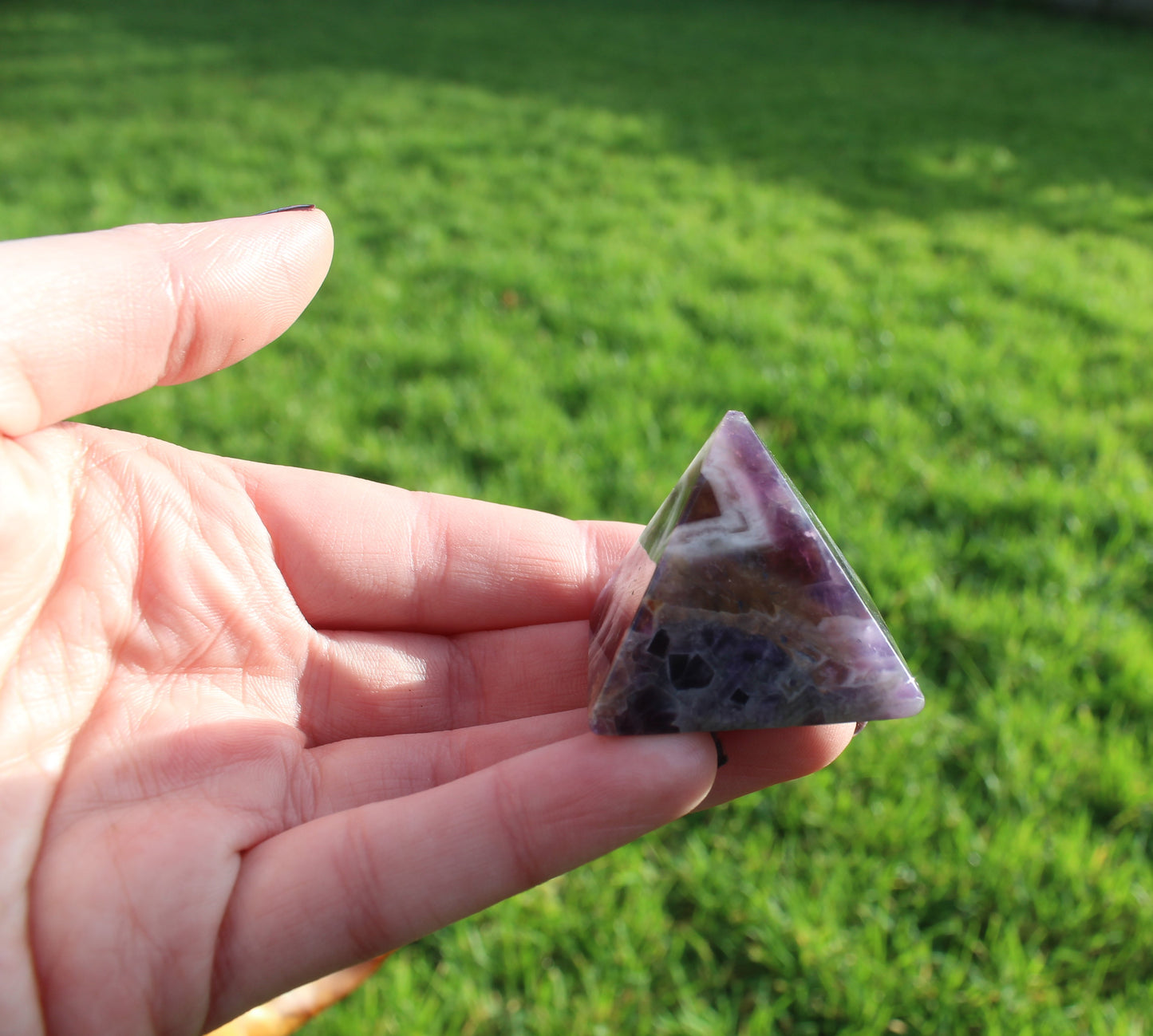 Amethyst Pyramids