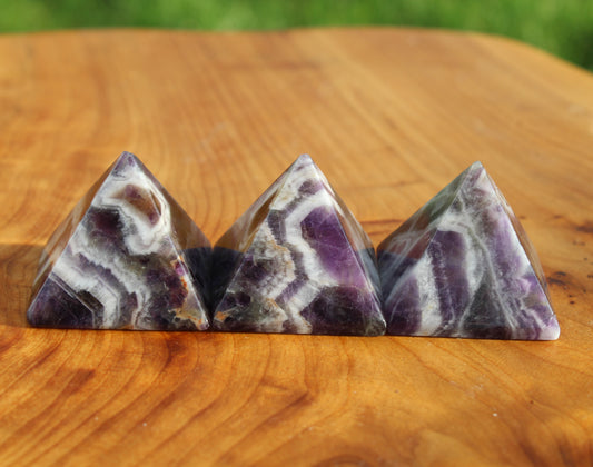 Amethyst Pyramids